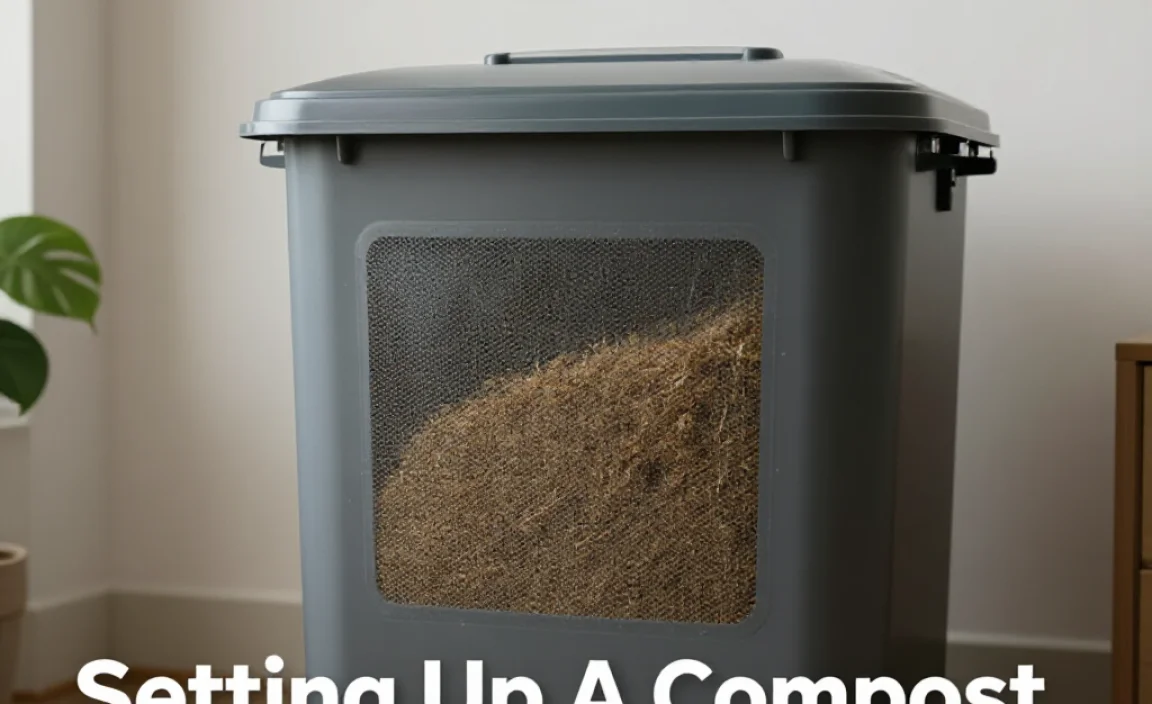 Setting Up A Compost Bin In Apartments