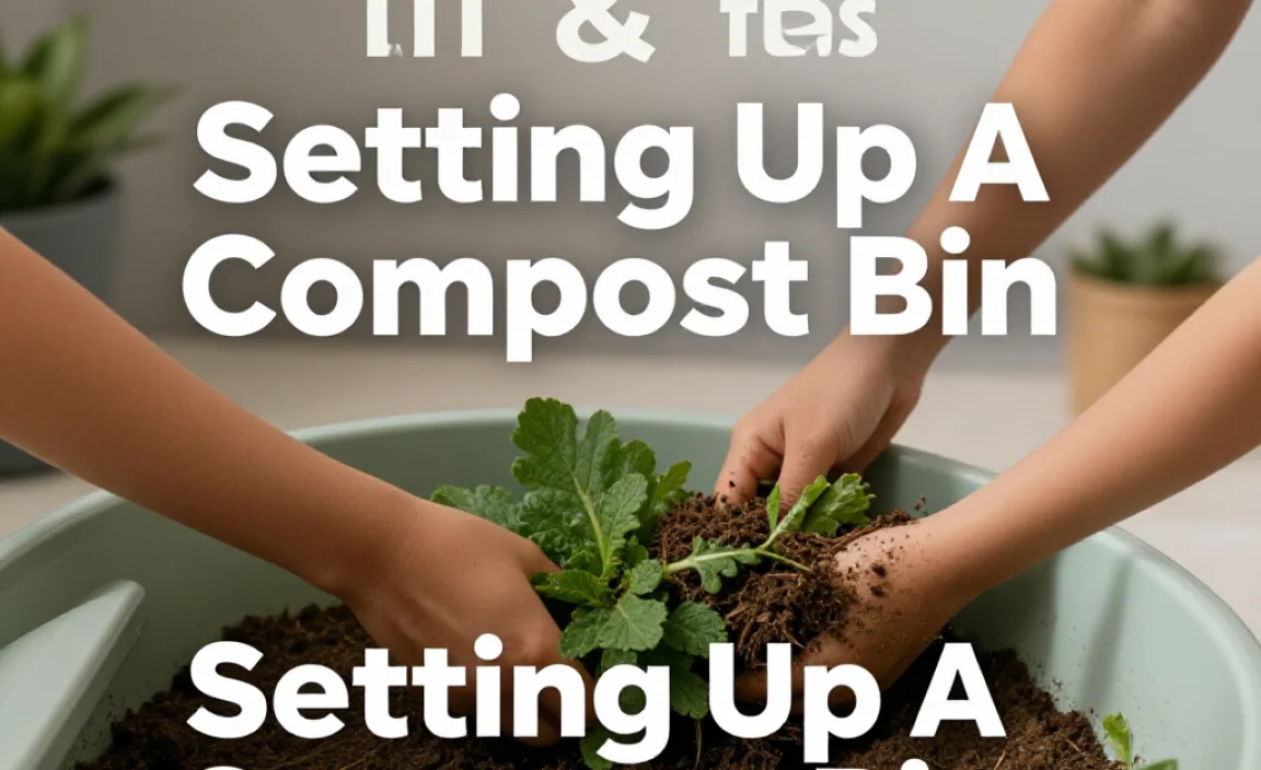 Setting Up A Compost Bin