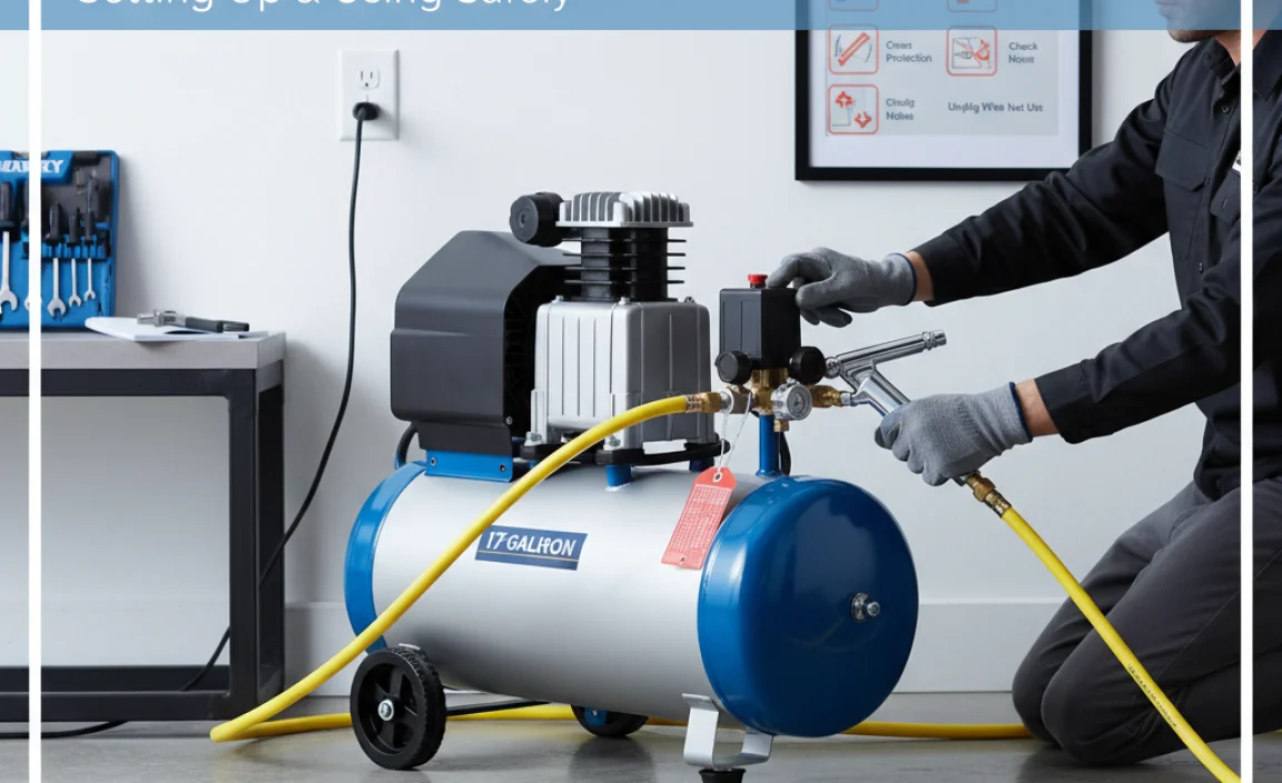 Setting Up and Using Your Air Compressor Safely