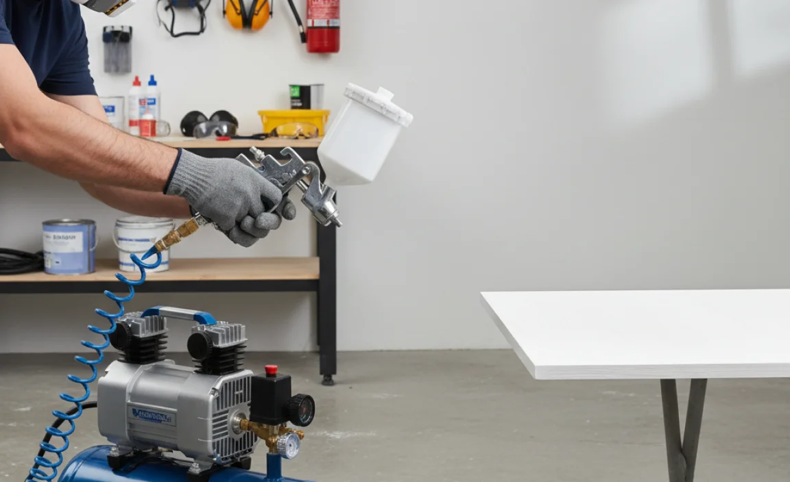 Setting Up and Using Your Compressor Safely