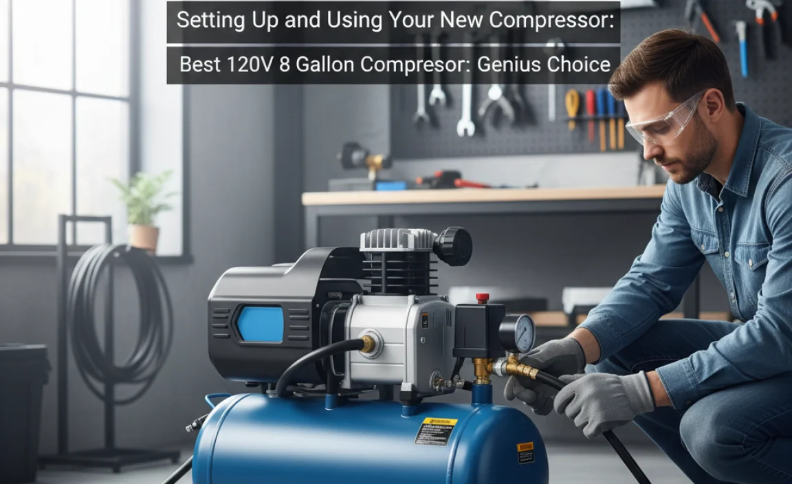 Setting Up and Using Your New Compressor: A Simple Guide