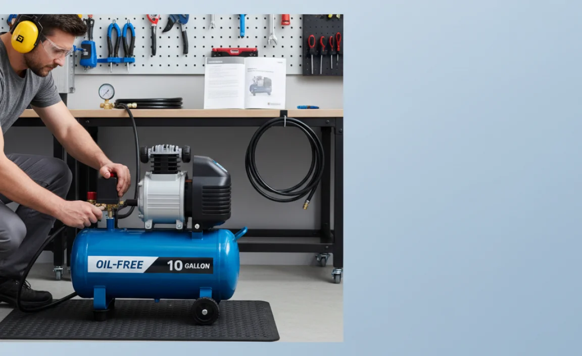 Setting Up and Using Your New Compressor Safely