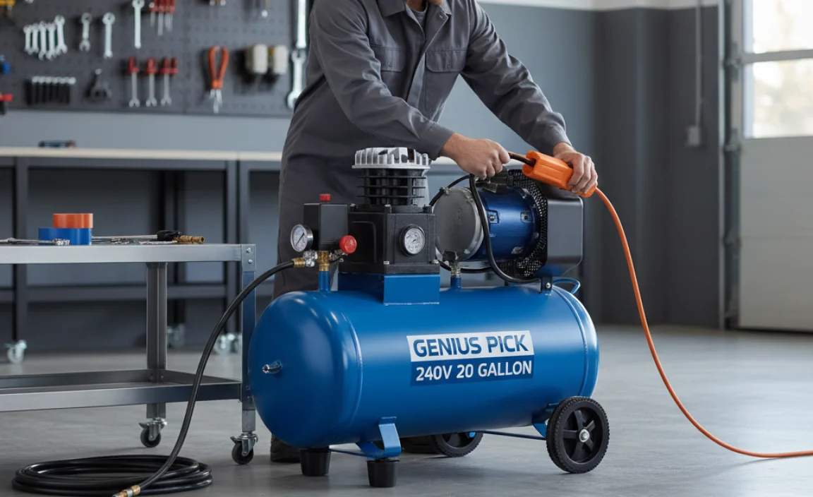 Setting Up Your 240V 20 Gallon Air Compressor