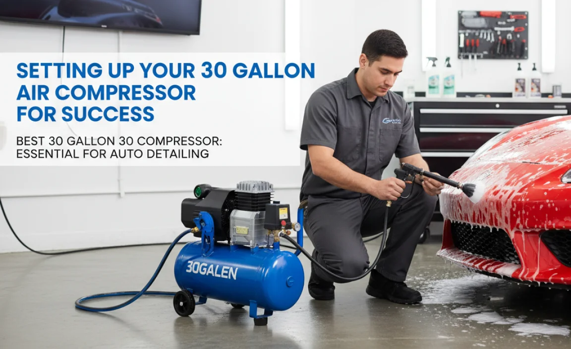 Setting Up Your 30 Gallon Air Compressor for Success