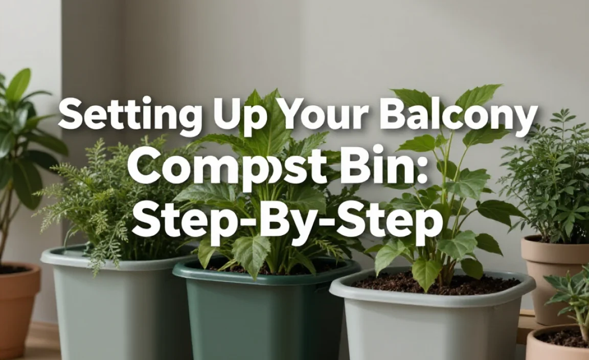 Setting Up Your Balcony Compost Bin: Step-by-Step