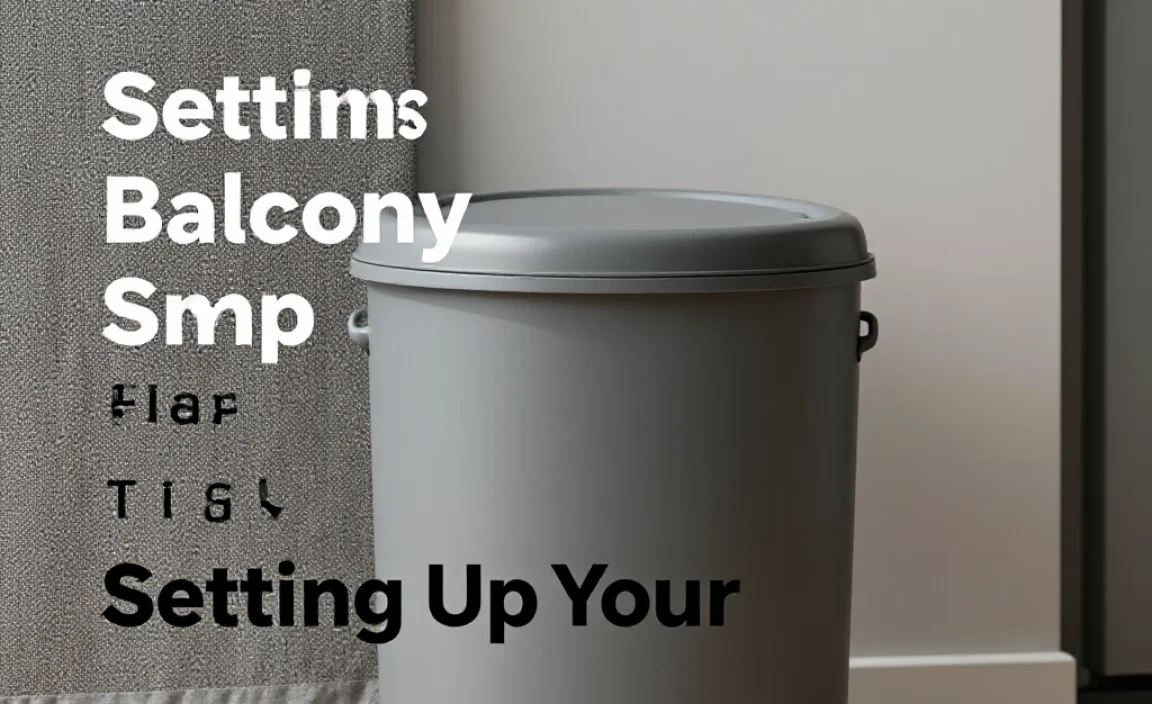 Setting Up Your Balcony Composter: Step-by-Step
