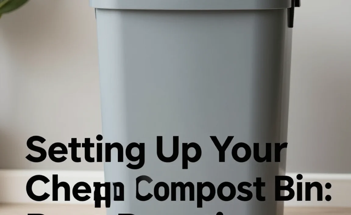 Setting Up Your Cheap Compost Bin: Best Practices