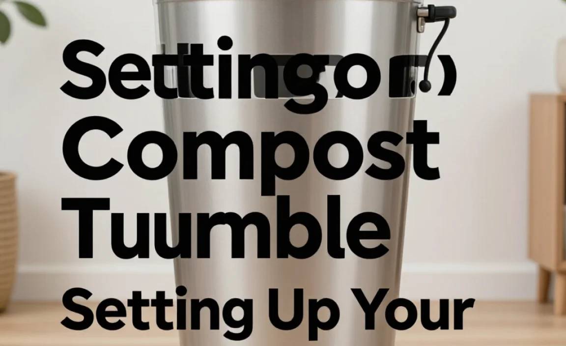 Setting Up Your Compost Tumbler