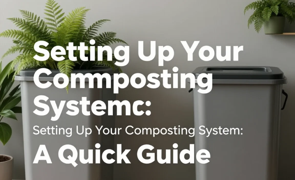 Setting Up Your Composting System: A Quick Guide