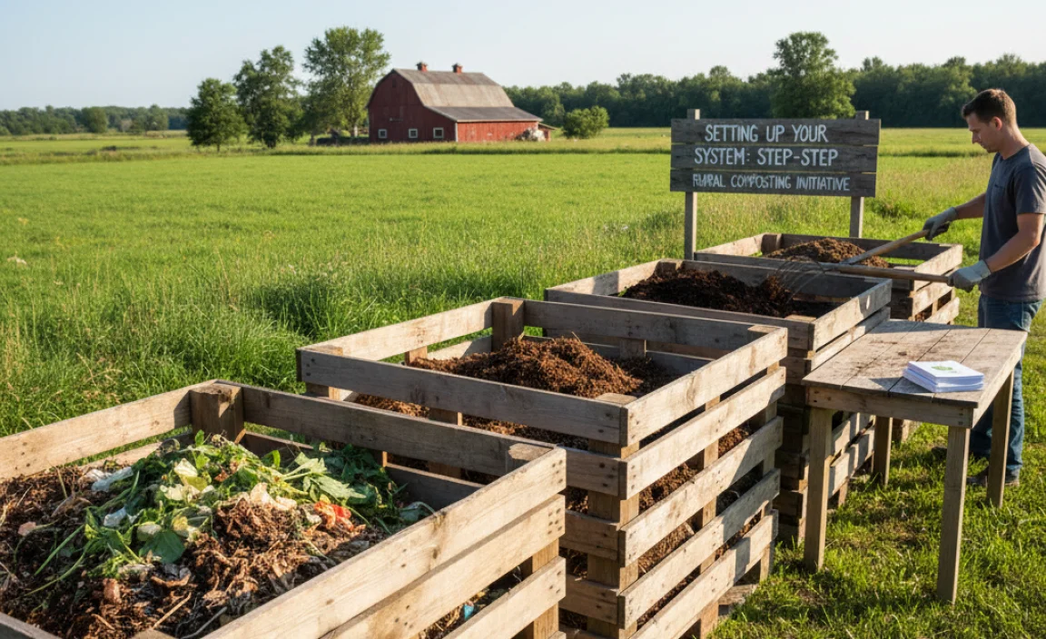 Setting Up Your Composting System: Step-by-Step
