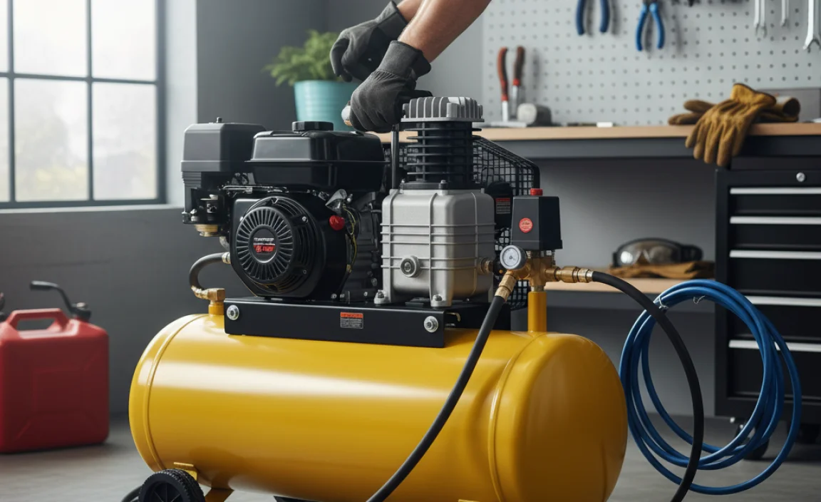 Setting Up Your Gas Air Compressor: First Steps