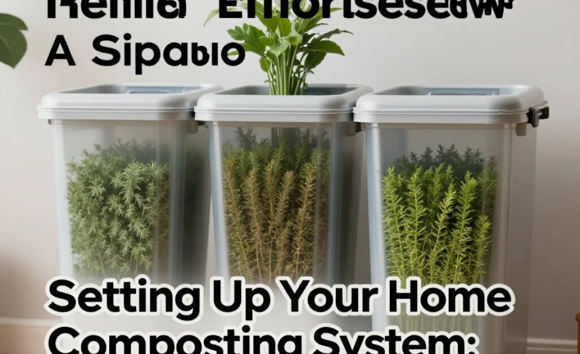 Setting Up Your Home Composting System: A Simple Guide