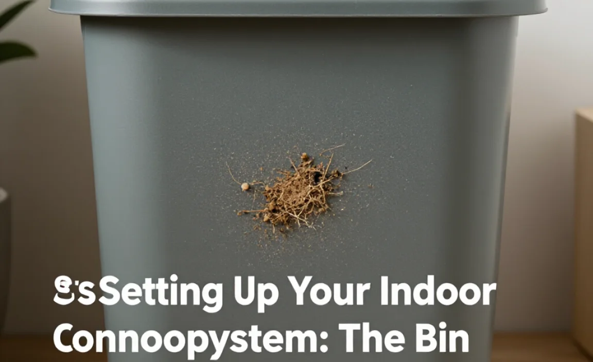 Setting Up Your Indoor Composting System: The Bin