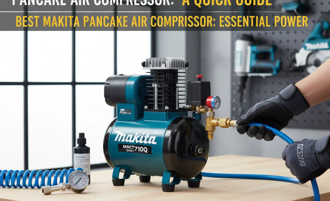Setting Up Your Makita Pancake Air Compressor: A Quick Guide