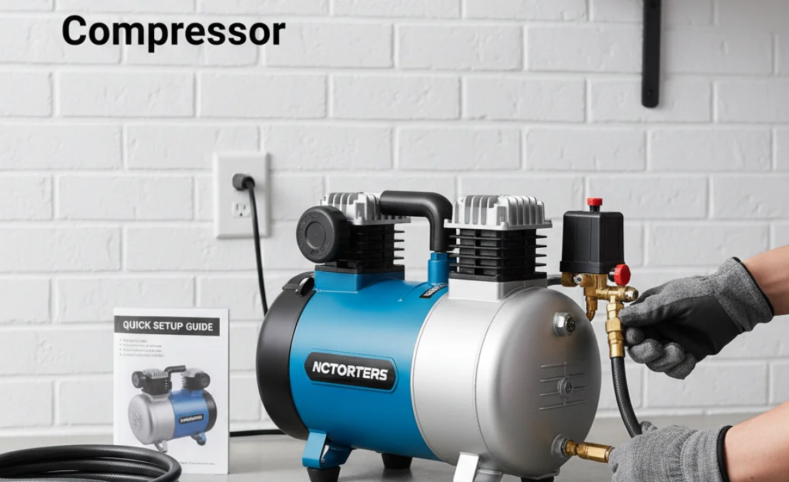 Setting Up Your New 120V 4.5 Gallon Air Compressor: A Quick Guide