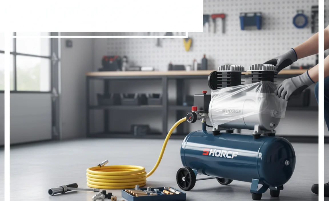 Setting Up Your New 26 Gallon Air Compressor