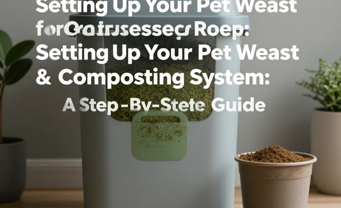 Setting Up Your Pet Waste Composting System: A Step-by-Step Guide