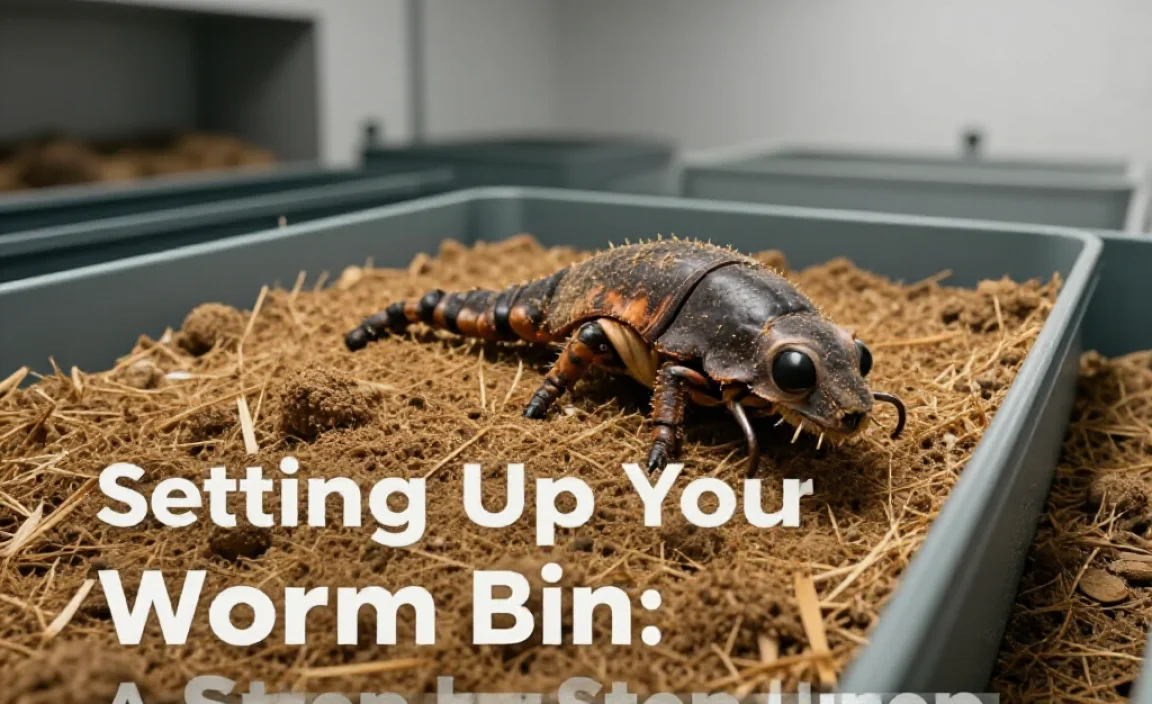 Setting Up Your Worm Bin: A Step-by-Step Guide