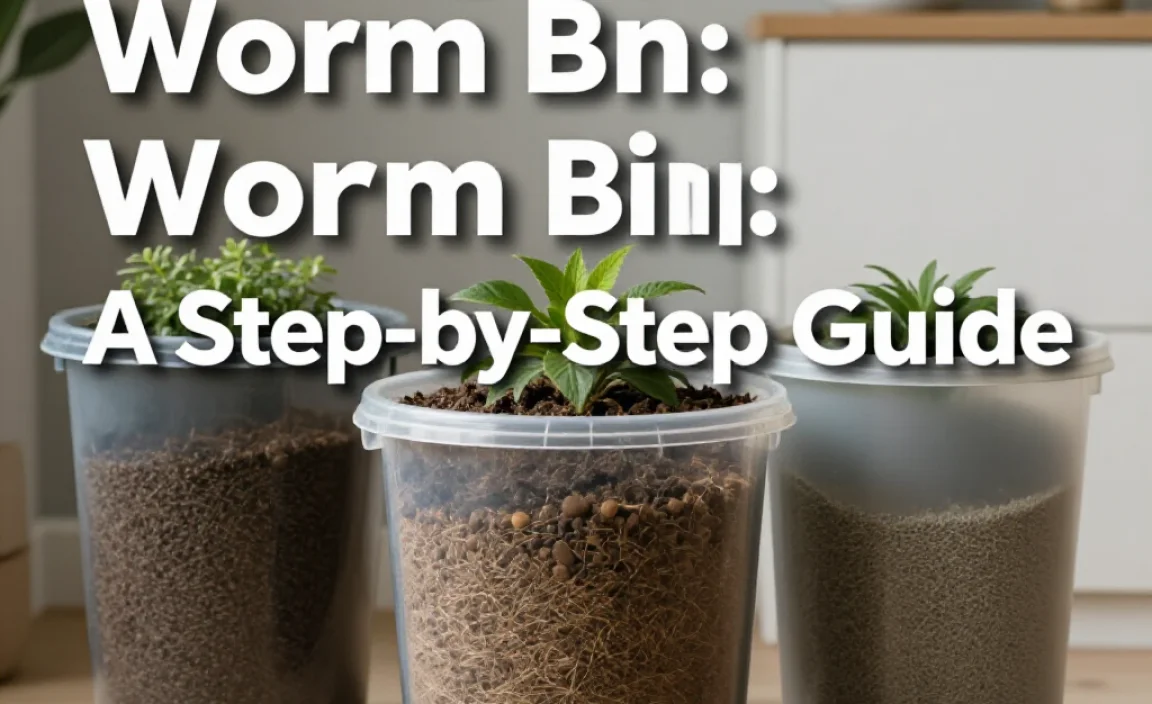Setting Up Your Worm Bin: A Step-by-Step Guide