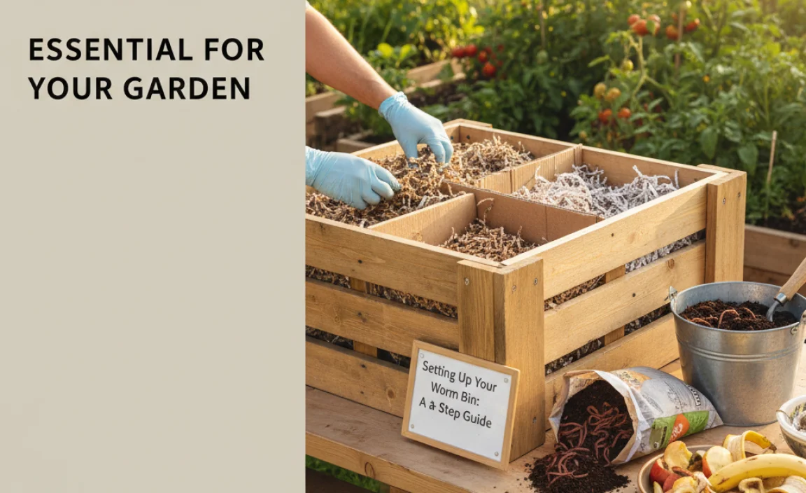 Setting Up Your Worm Bin: A Step-by-Step Guide
