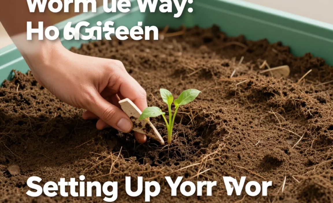 Setting Up Your Worm Habitat: Step-by-Step