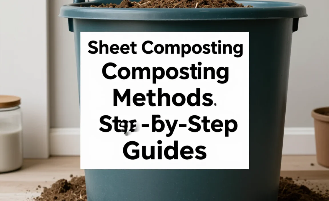 Sheet Composting Methods: Step-by-Step Guides