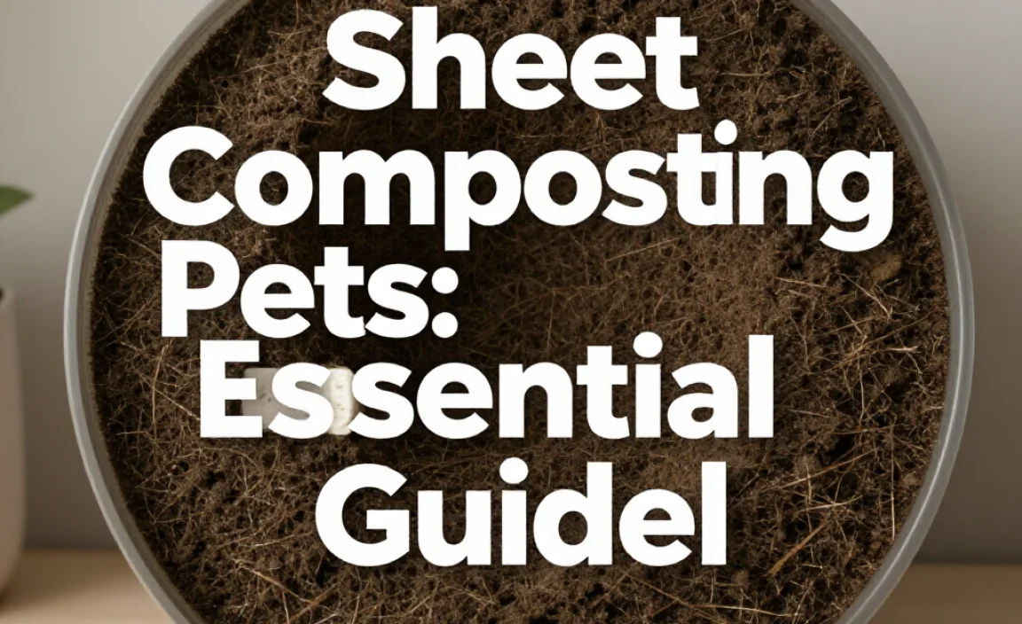 Sheet Composting Pets: Essential Guide