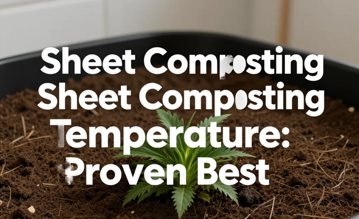 Sheet Composting Temperature: Proven Best