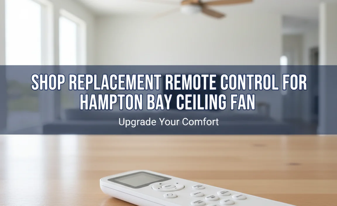 Shop Replacement Remote Control For Hampton Bay Ceiling Fan
