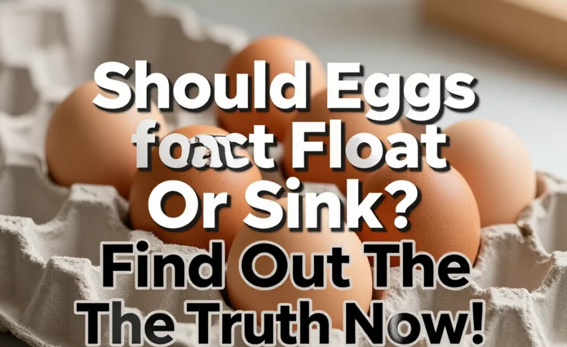 Should Eggs Float Or Sink? Find Out The Truth Now!