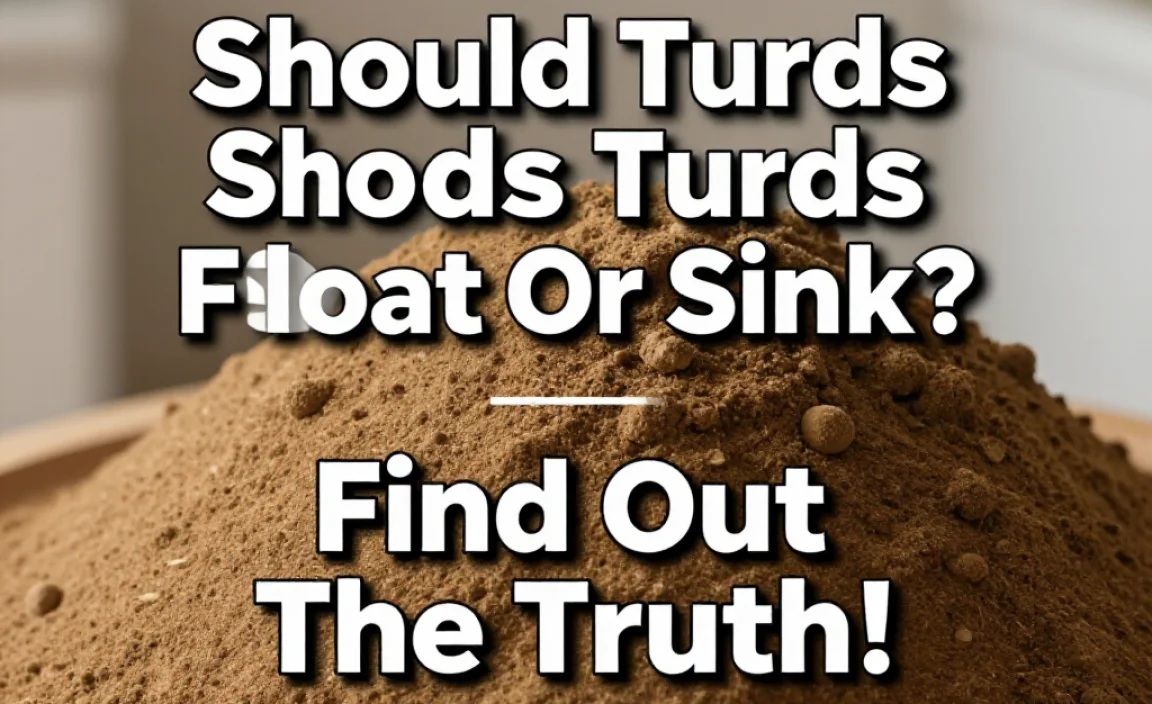 Should Turds Float Or Sink? Find Out The Truth!