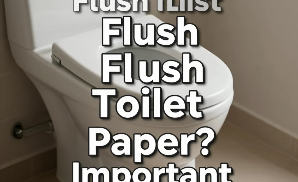 Should You Flush Toilet Paper? Important Facts Inside!