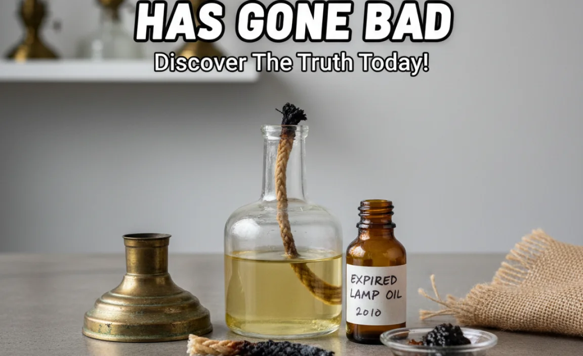 Signs That Lamp Oil Has Gone Bad