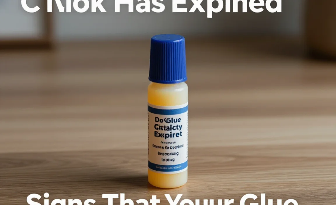 Signs That Your Glue Stick Has Expired