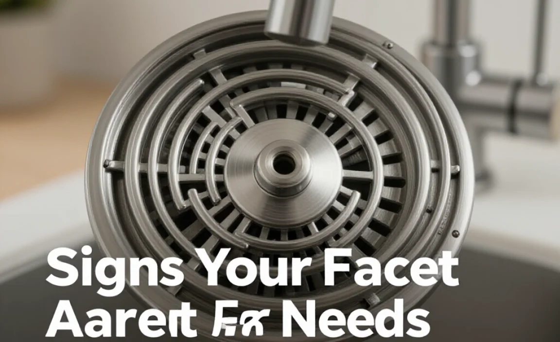 Signs Your Faucet Aerator Needs Cleaning