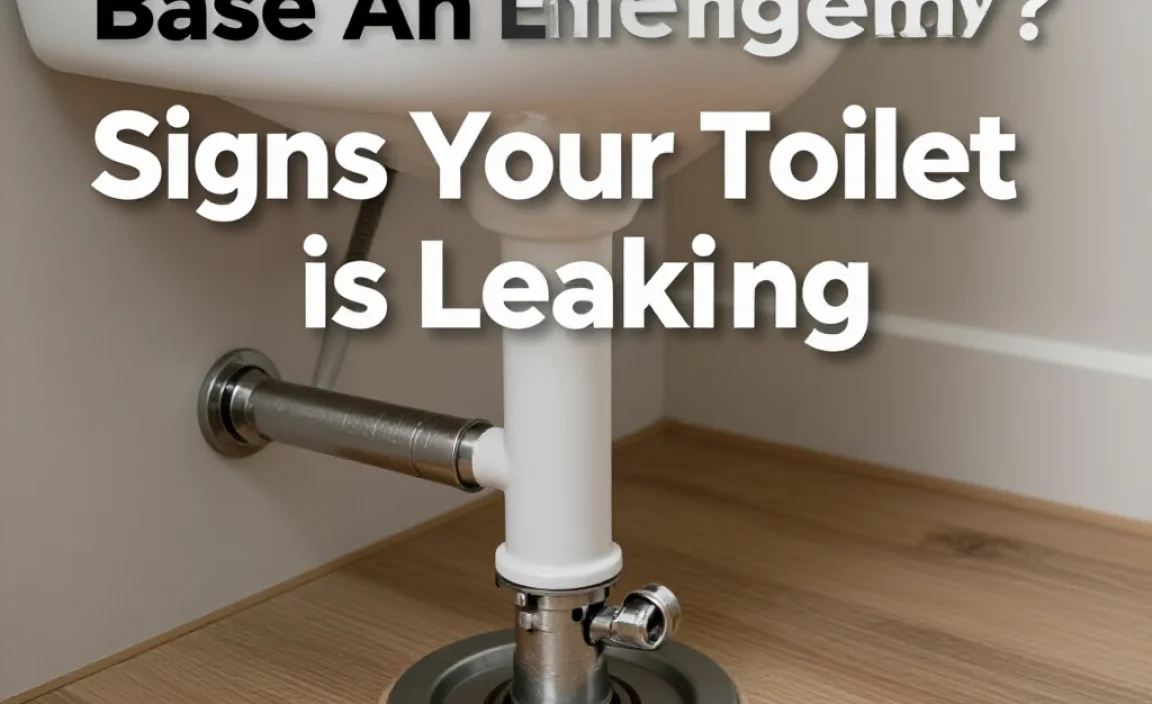 Signs Your Toilet is Leaking