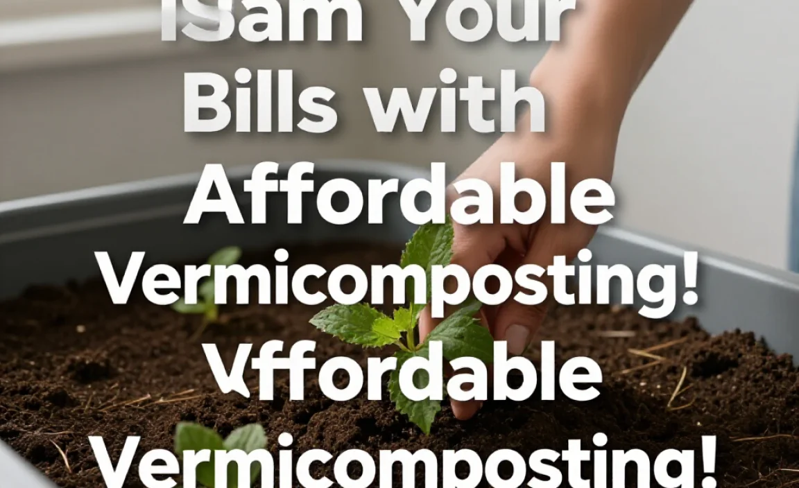 Slash Your Bills with Affordable Vermicomposting!