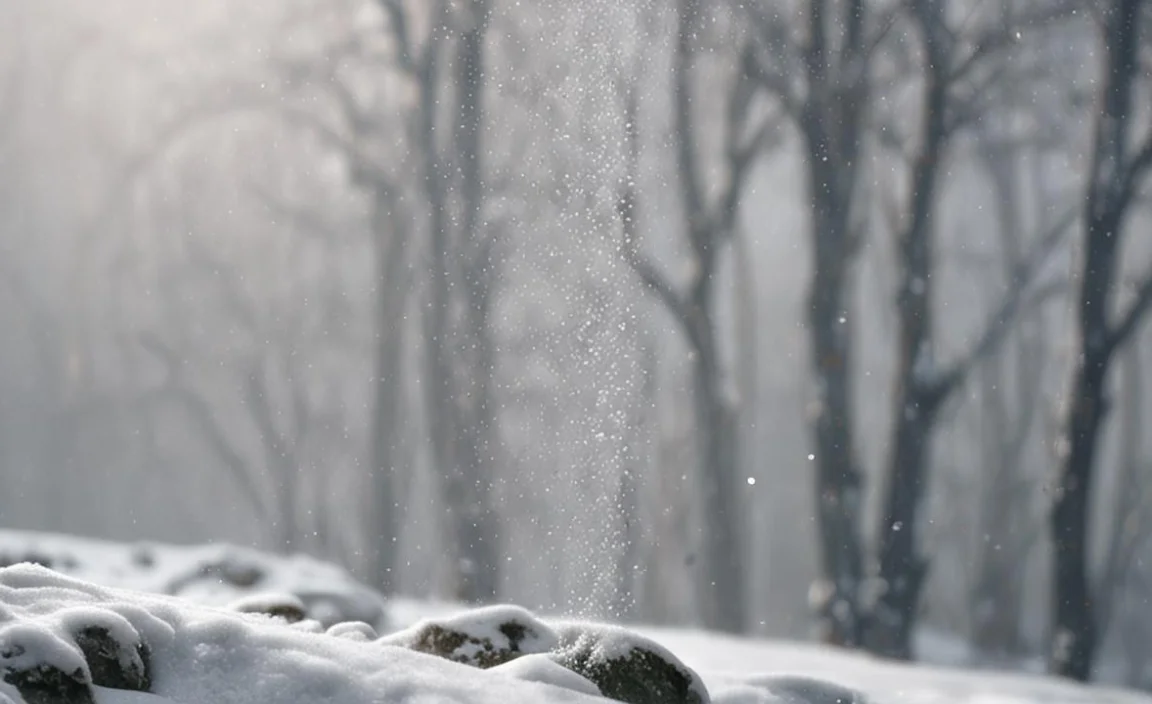 Snow Showers Forecasting