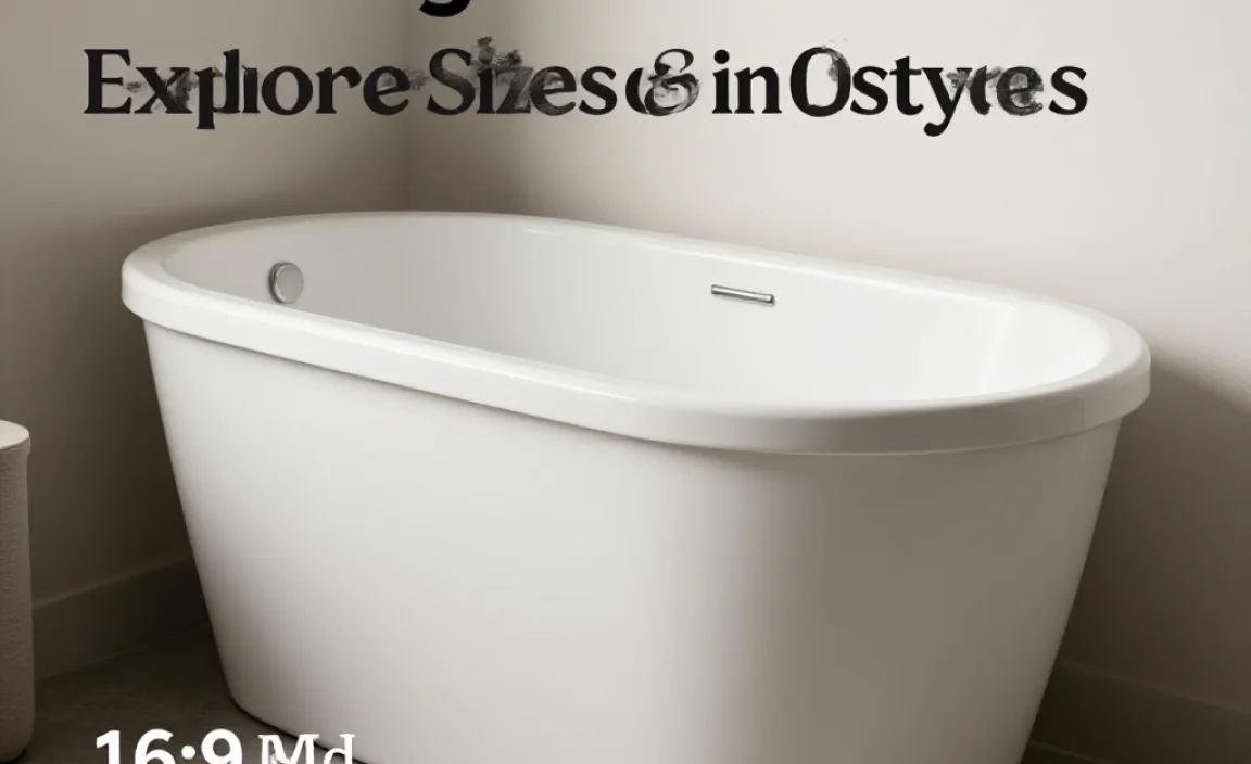 Standard Bathtub Dimensions