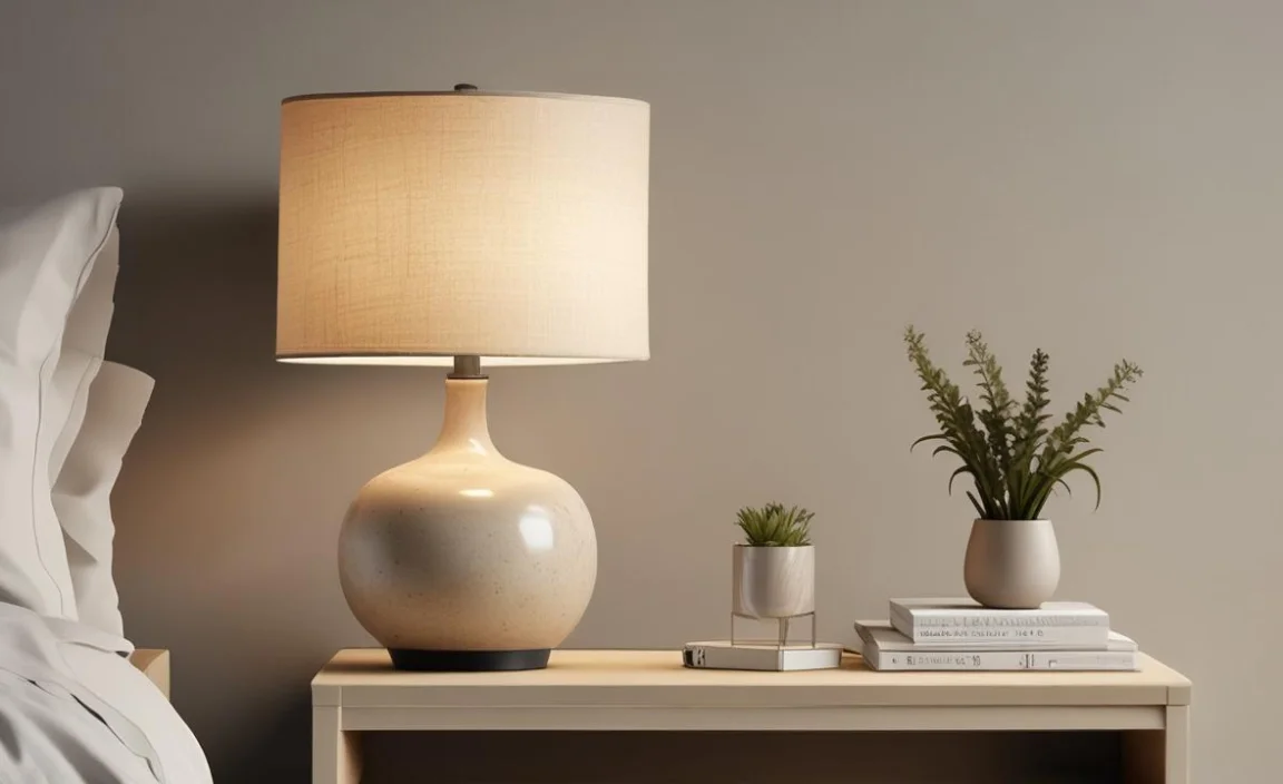 Standard Height Guidelines for Bedside Lamps