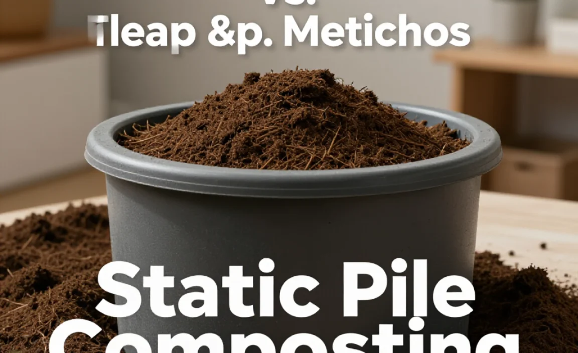 Static Pile Composting Vs. Other Methods