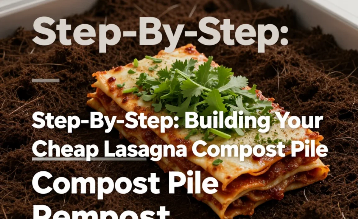 Step-by-Step: Building Your Cheap Lasagna Compost Pile