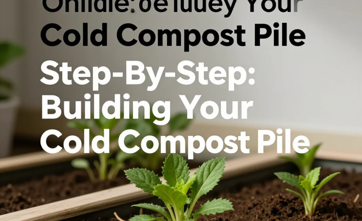 Step-by-Step: Building Your Cold Compost Pile