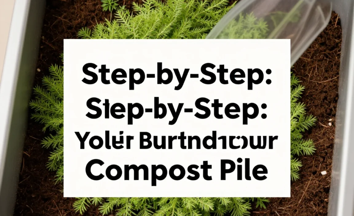 Step-by-Step: Building Your Compost Pile