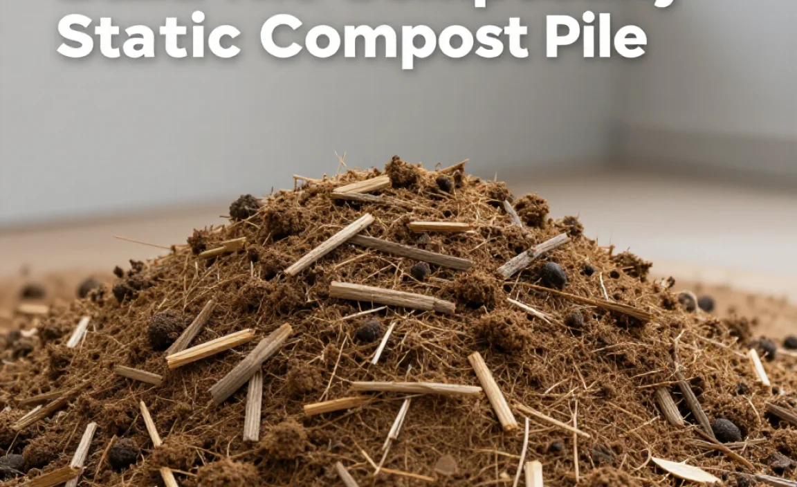 Step-by-Step: Building Your Static Compost Pile