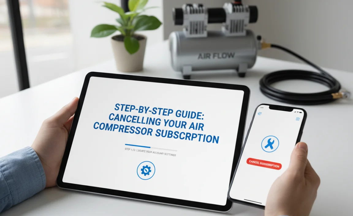 Step-by-Step Guide: Cancelling Your Air Compressor Subscription