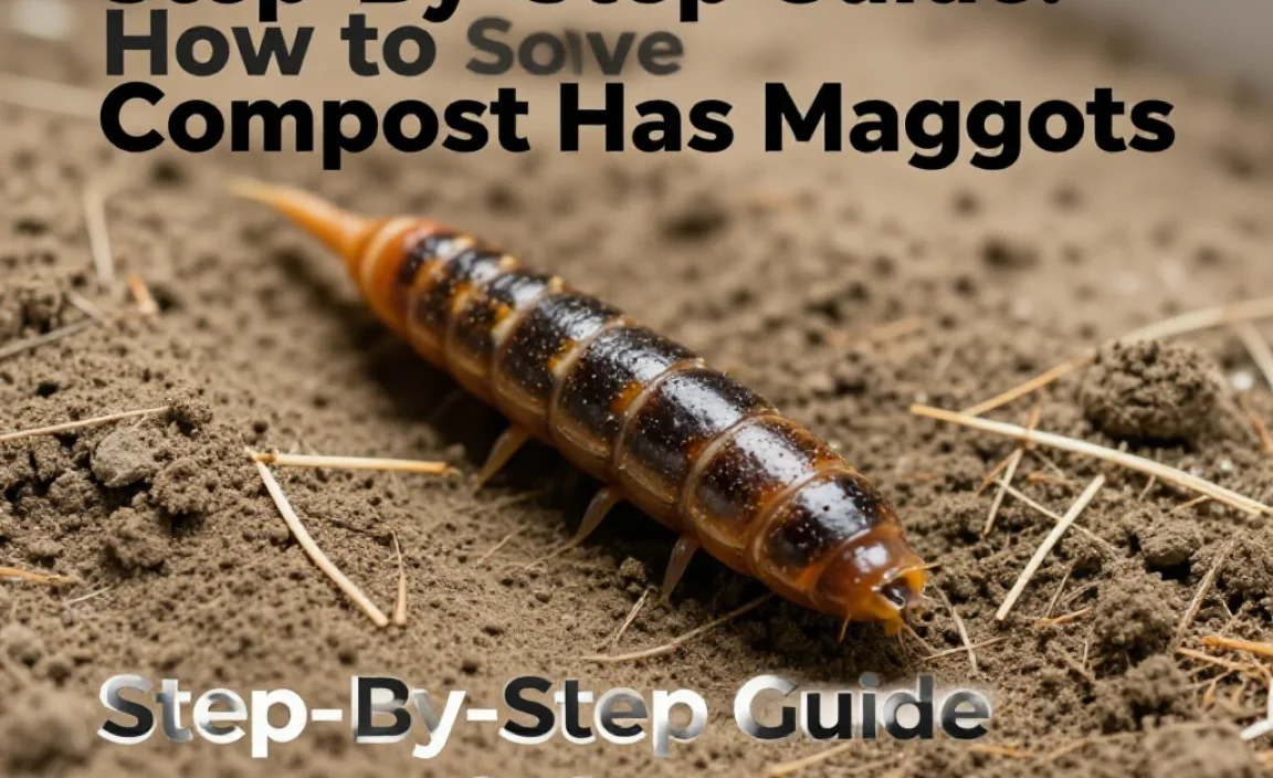 Step-by-Step Guide: How to Solve Compost Has Maggots