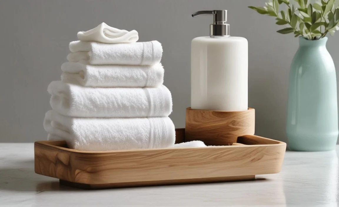 Step-by-Step Guide to Arranging Your Guest Towel Holder Tray