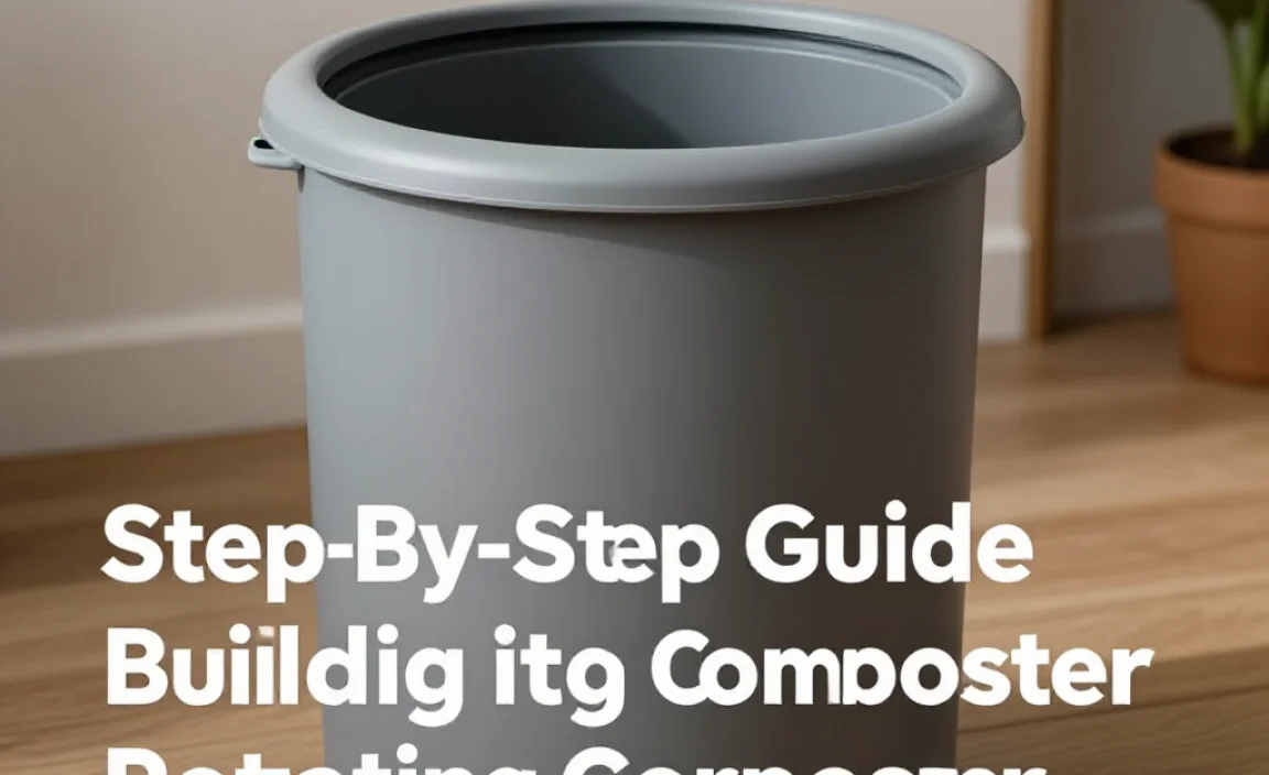 Step-by-Step Guide to Building Your Rotating Composter