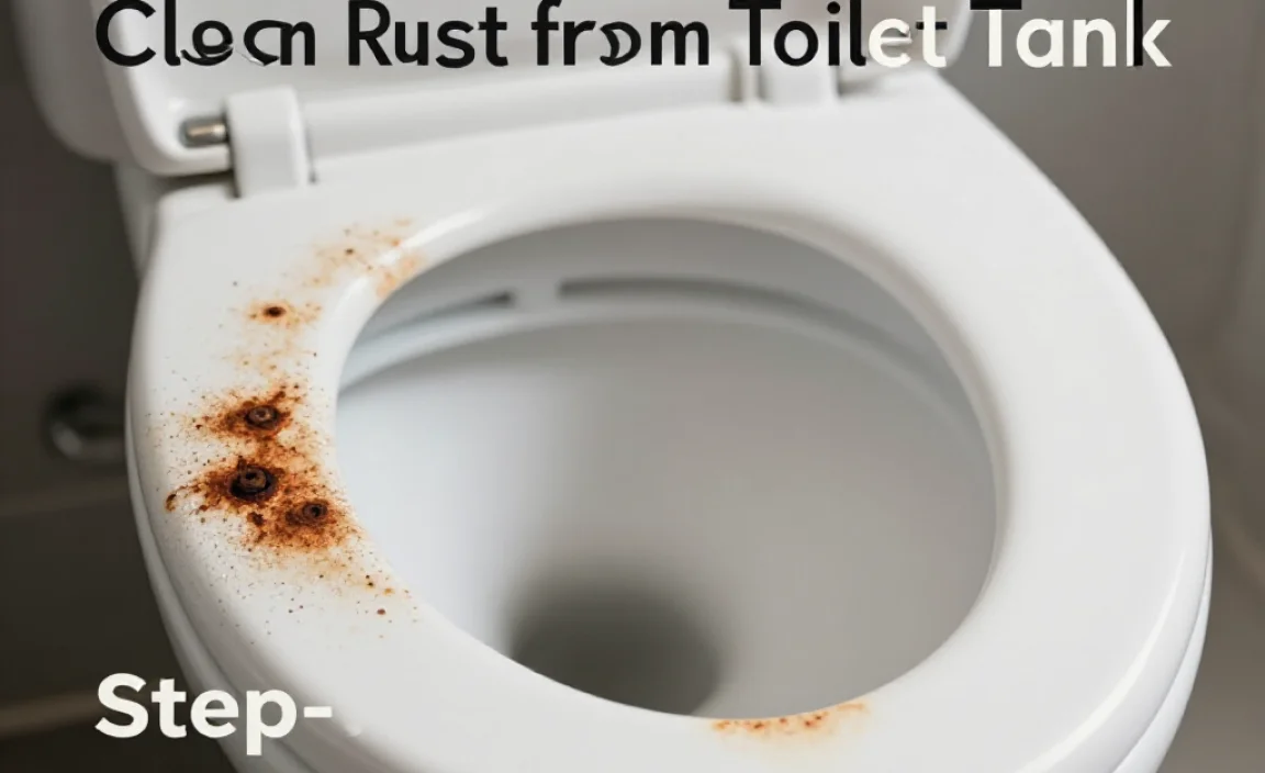 Step-by-Step Guide to Clean Rust from Toilet Tank